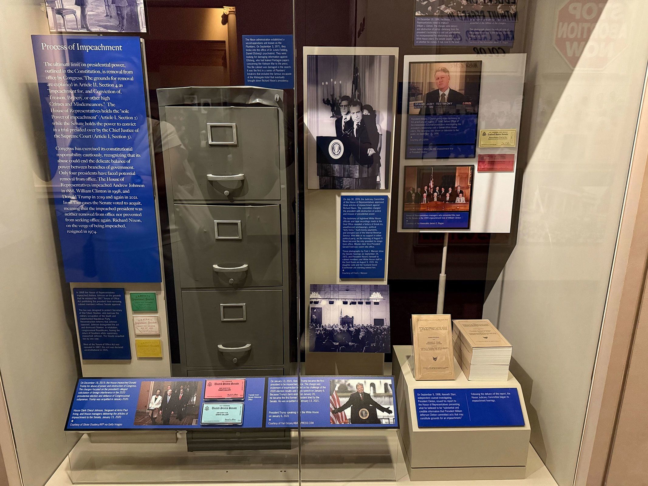 Smithsonian Reinstalls References to Trump’s Impeachments with Revised Wording