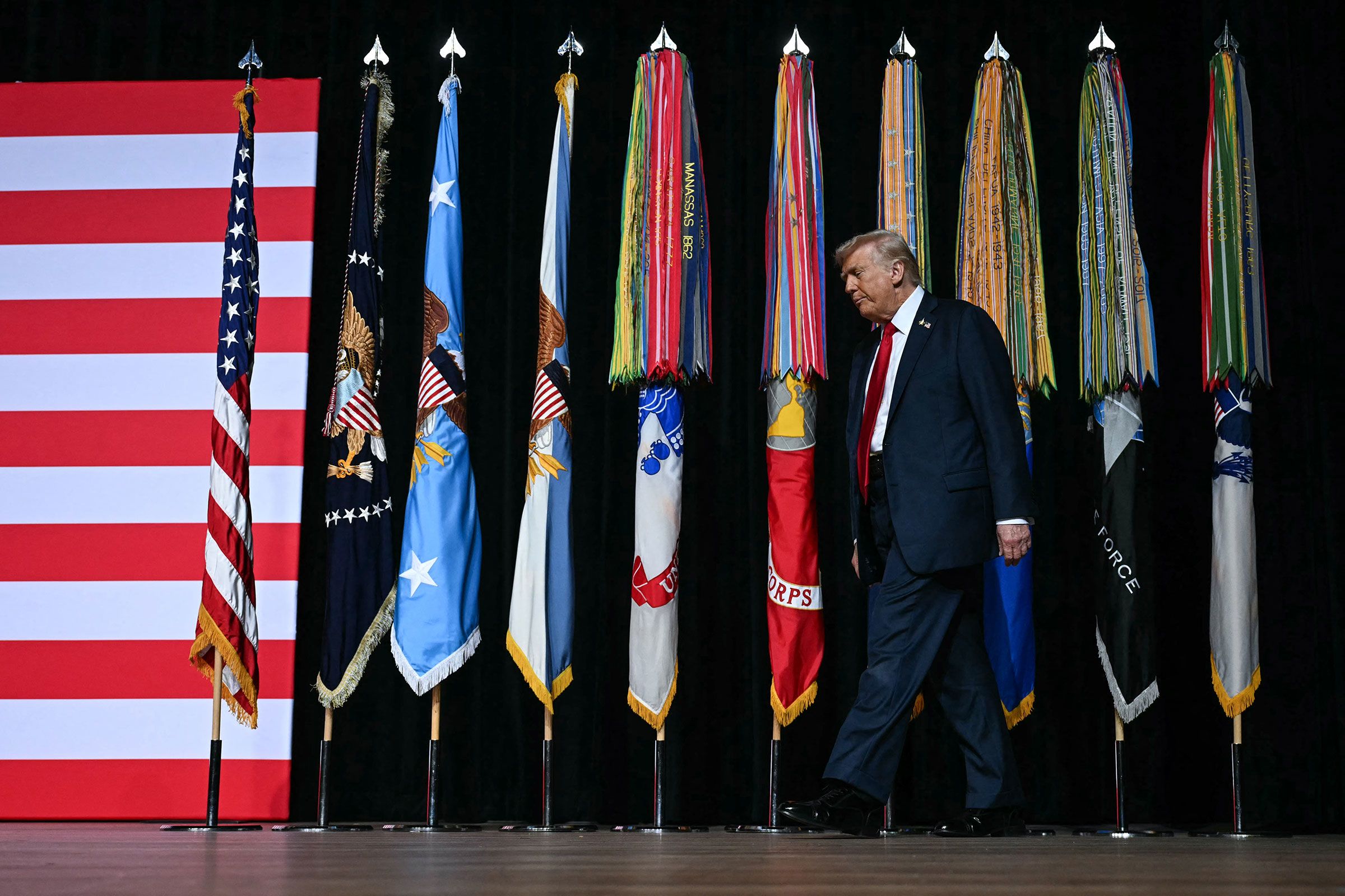 Fact Check: Trump Makes Multiple False Claims in Speech to Generals and Admirals