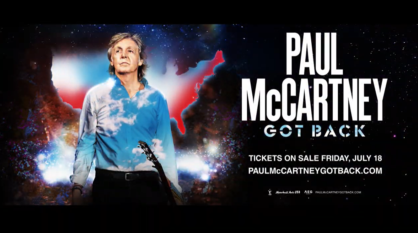 Sir Paul McCartney Launches his "Got Back" Tour in the Desert!