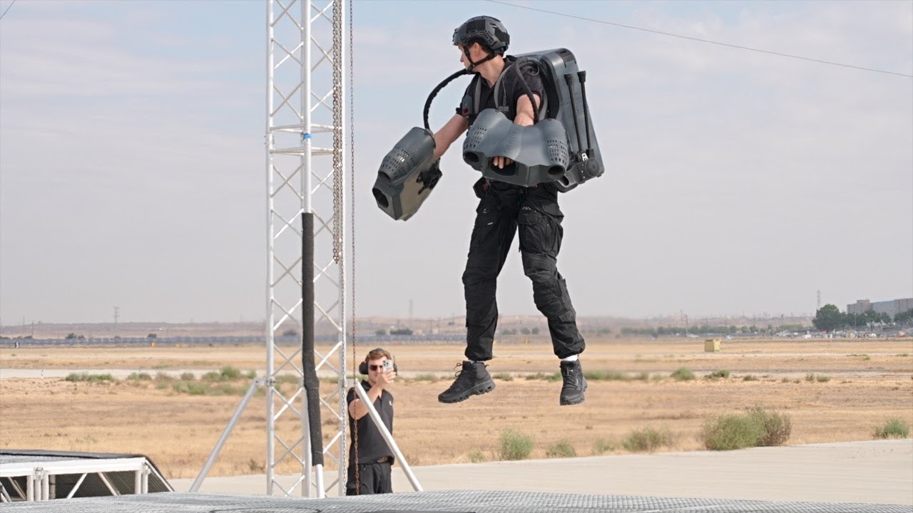 Jet Suit Demonstration Brings Human Flight to Bakersfield