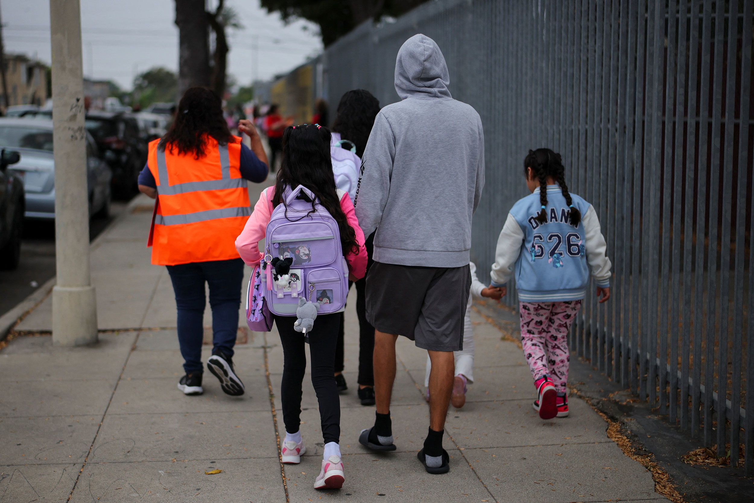 Immigration Fears Cast Shadow Over First Day of School in Los Angeles