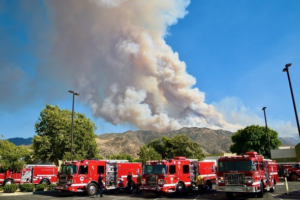 California Offers Food Assistance to Nearby Wildfire Victims