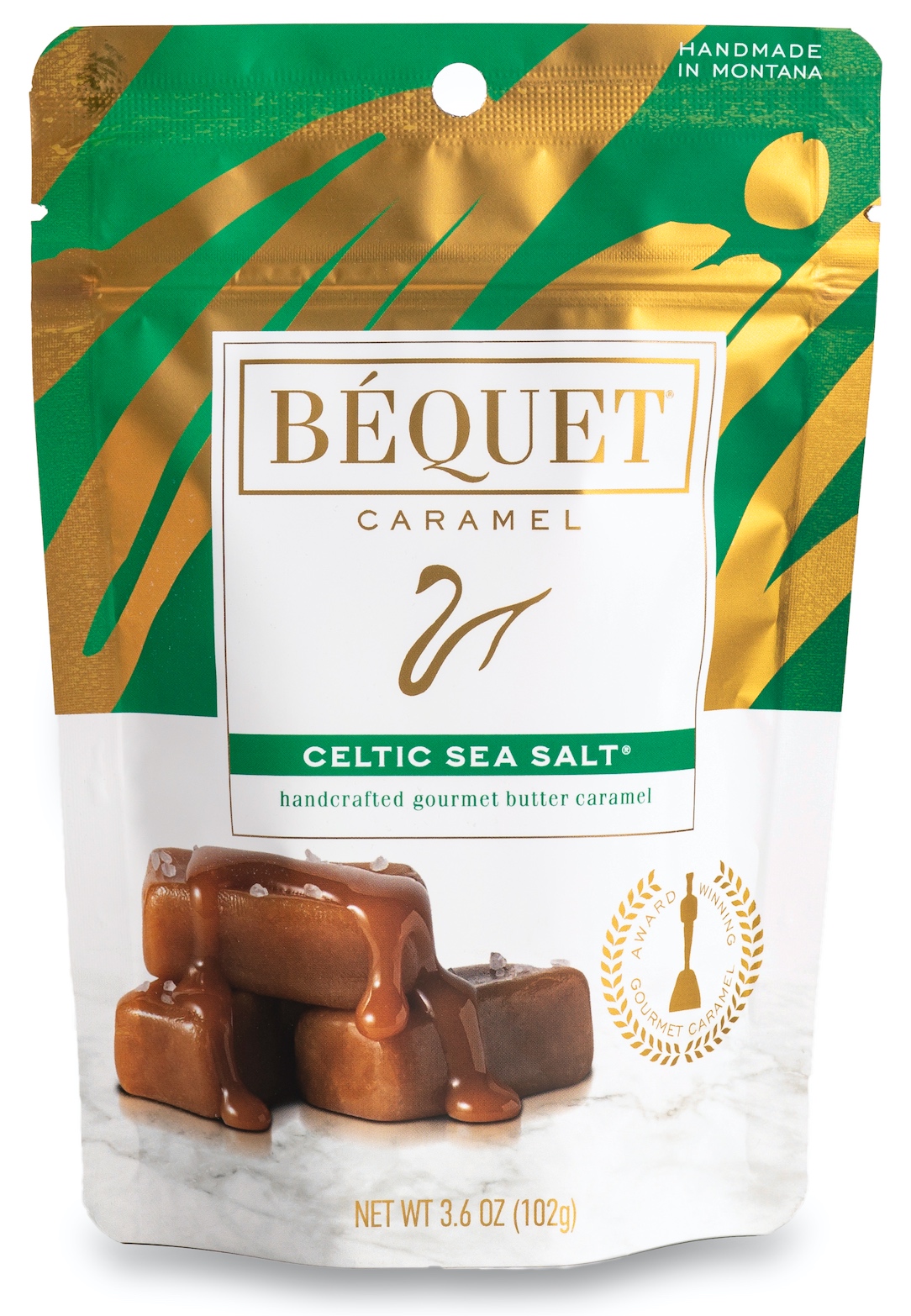 Béquet Celtic Sea Salt Gourmet Caramel Bolsa Resellable