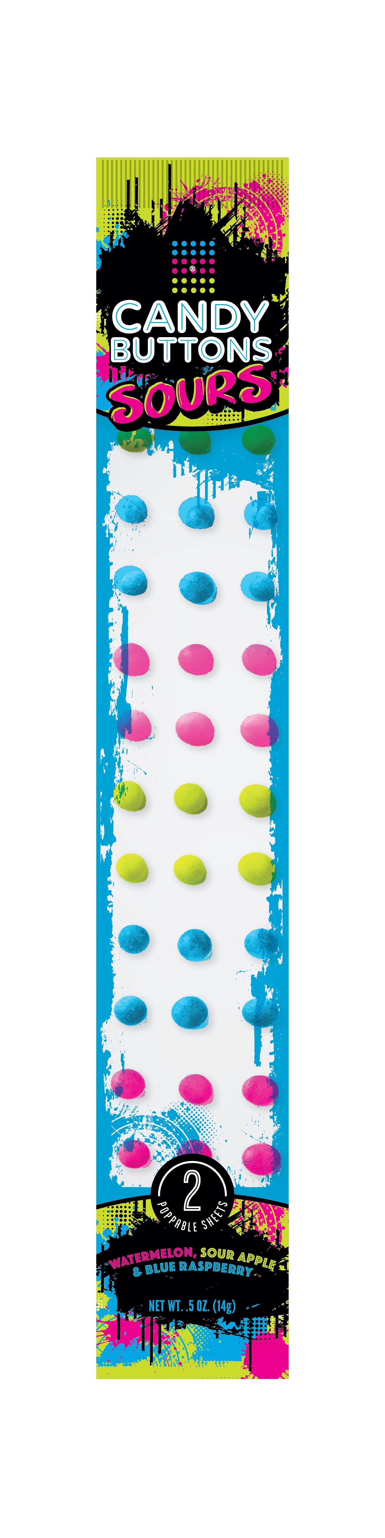 Boutons de bonbons SOURS