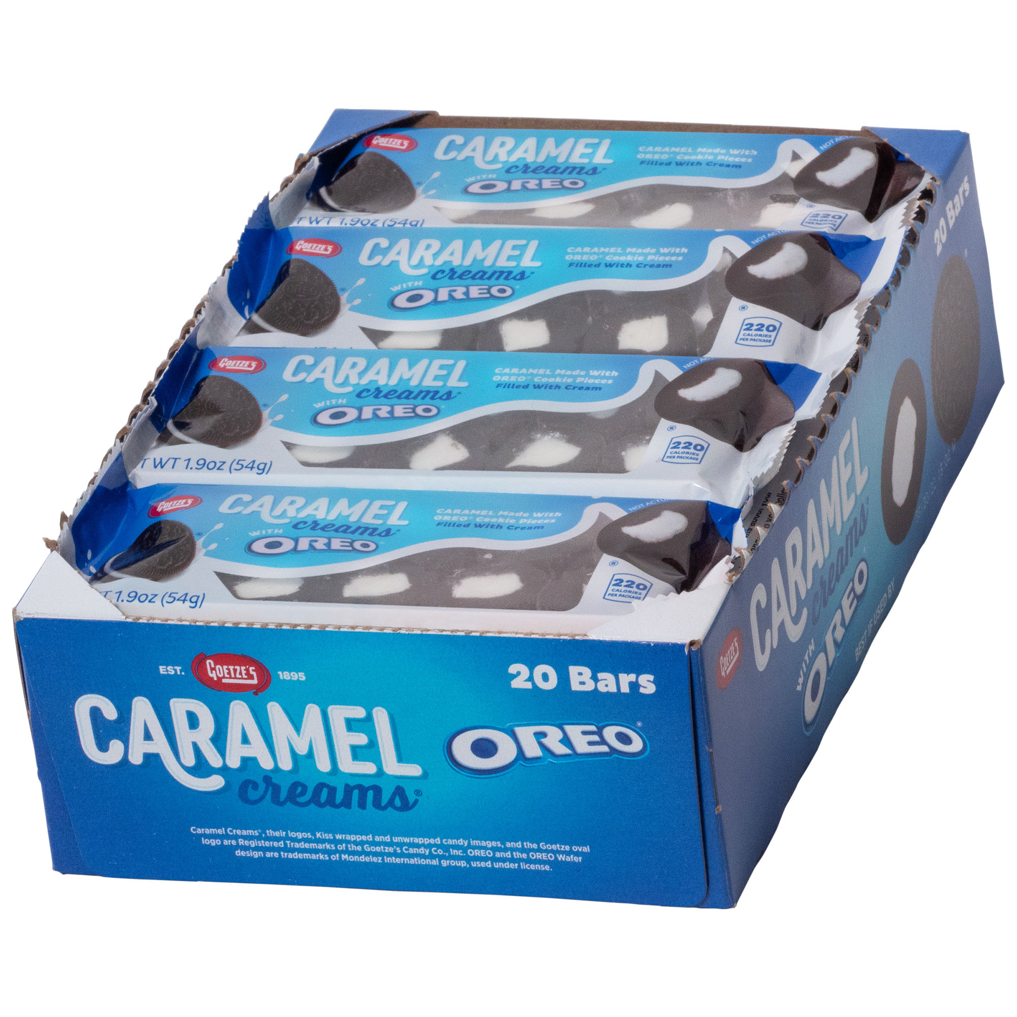 Cremas de caramelo Oreo®.