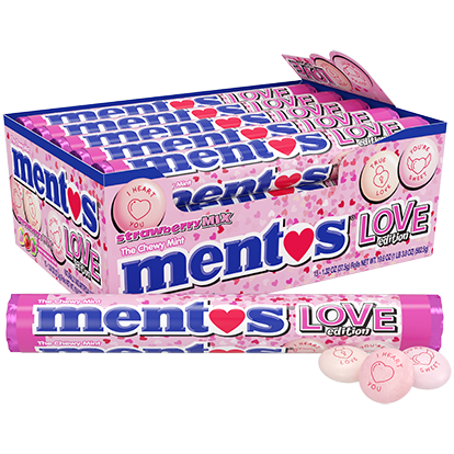 Mentos Valentine Roll