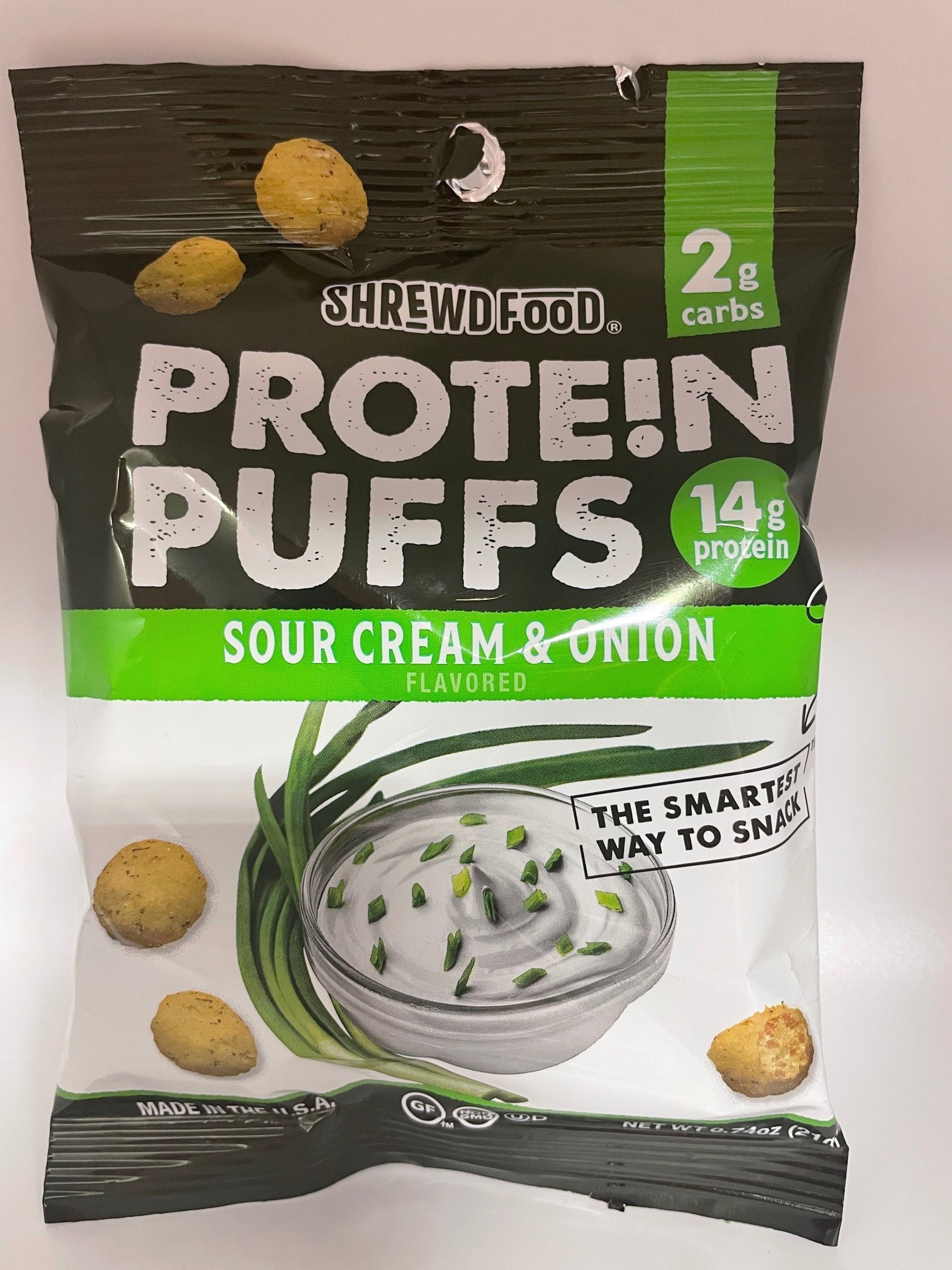 Sour Cream & Onion Protein Puffs