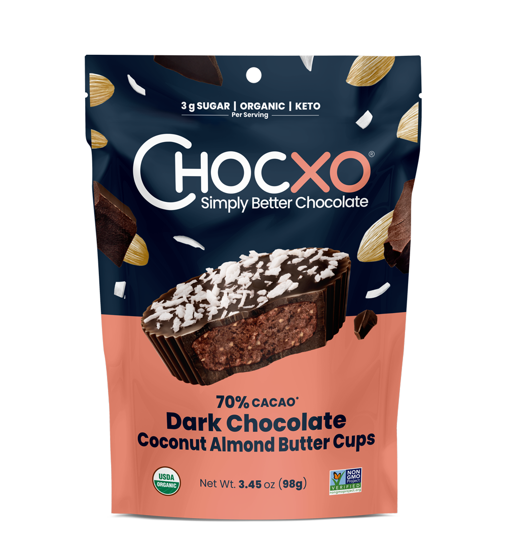 Chocxo Coconut Almond Butter Cups