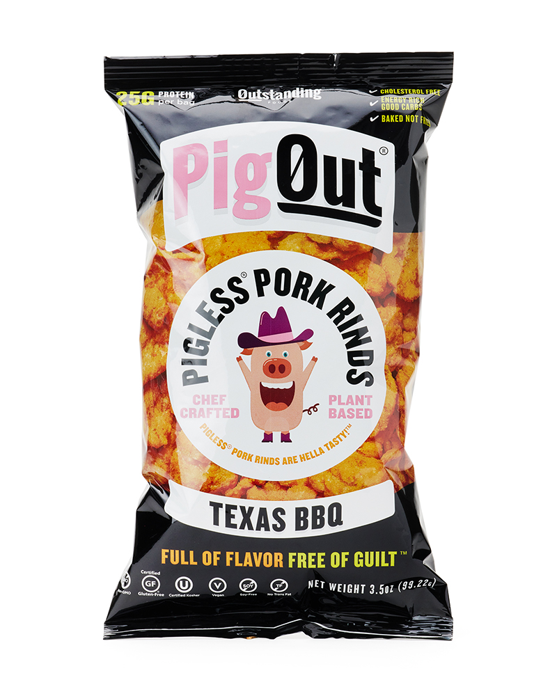 PigOut Cortezas de Cerdo sin Cerdo - Texas BBQ