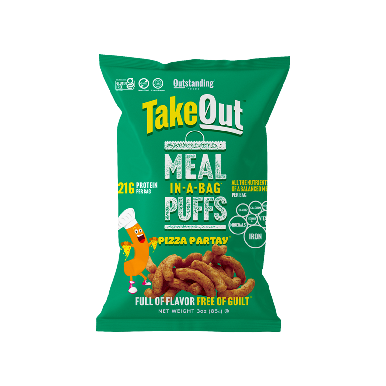 Puffs para llevar - Pizza Partay