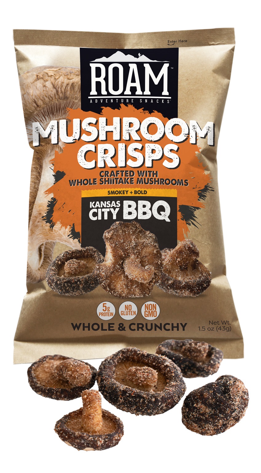 ROAM Kansas City BBQ Mushroom Crisps