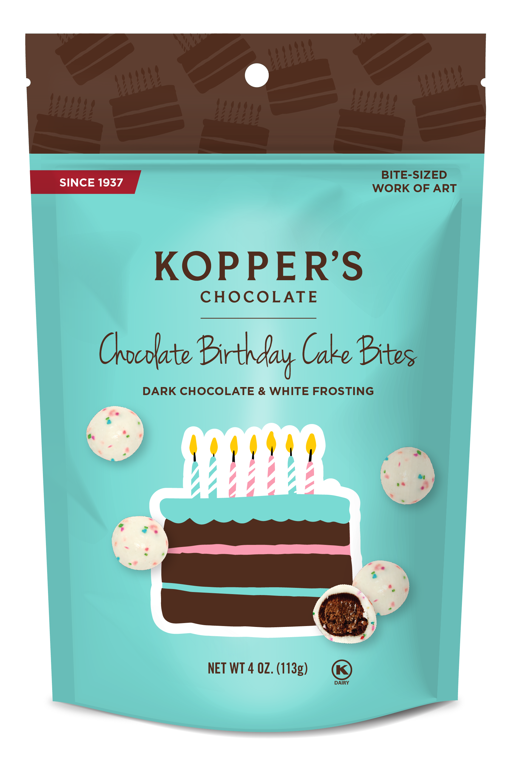 Chocolate Birthday Cake Bites