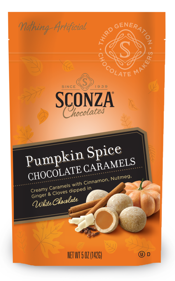Pumpkin Spice Chocolate Caramels
