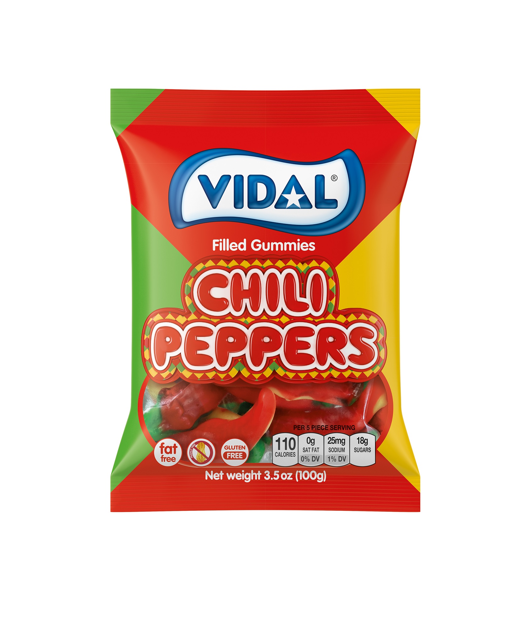 Pimientos de gelatina