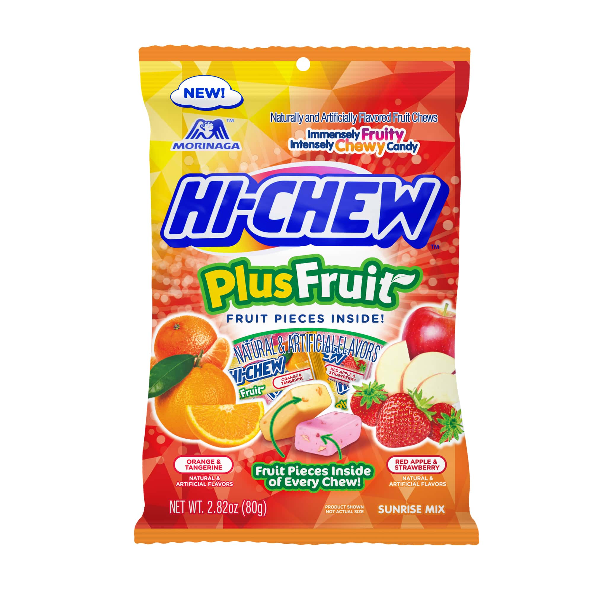 Bolsa de fruta HI-CHEW Plus de 2,82oz