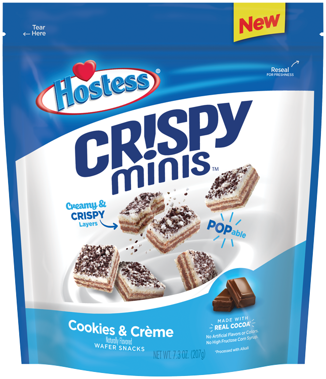 Minis de Crisp (Cookies & Creme)