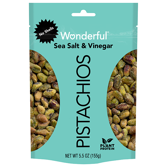 Wonderful Pistachios No Shells Sea Salt & Vinegar