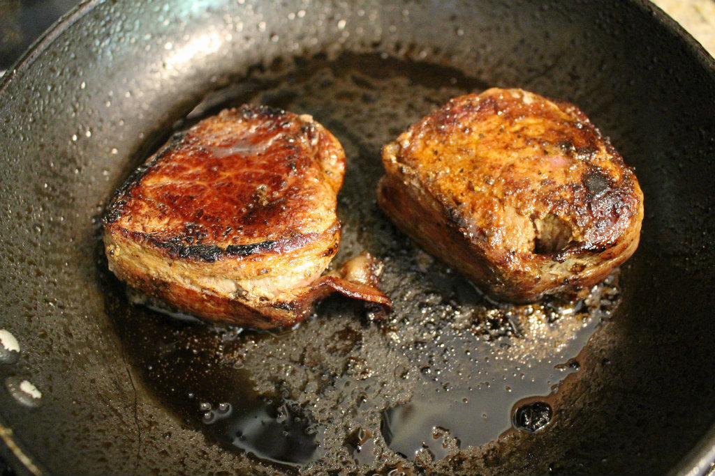 Keto Bacon Wrapped Filet Mignon W Whipped Blue Cheese Recipe Carb Manager