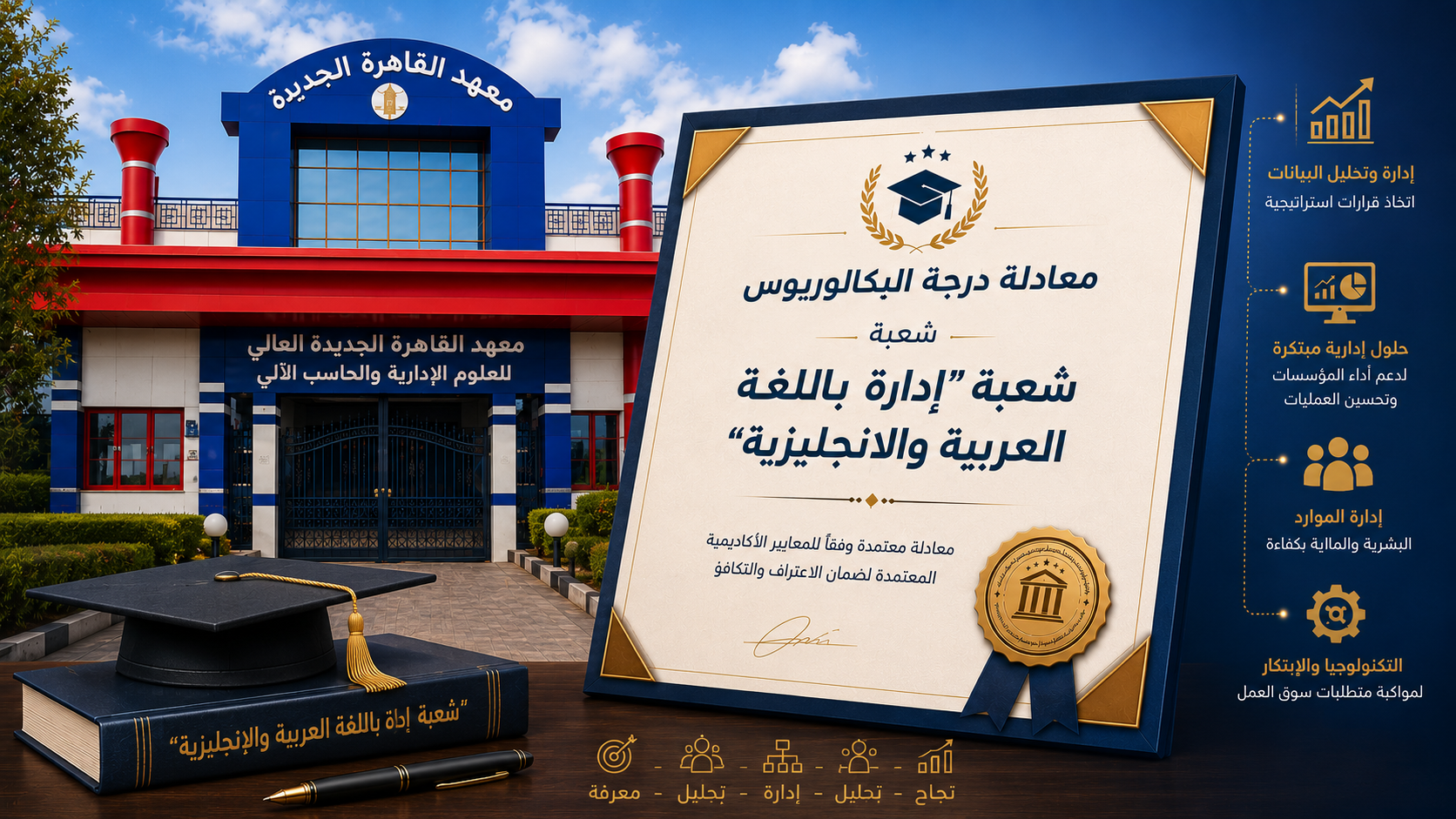 Equivalency of the Bachelor’s Degree in Business Administration in Arabic and English