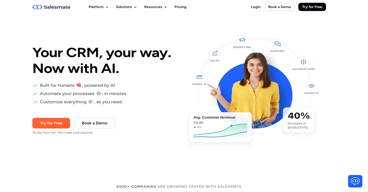 Casual eats & drinks template homepage screenshot.