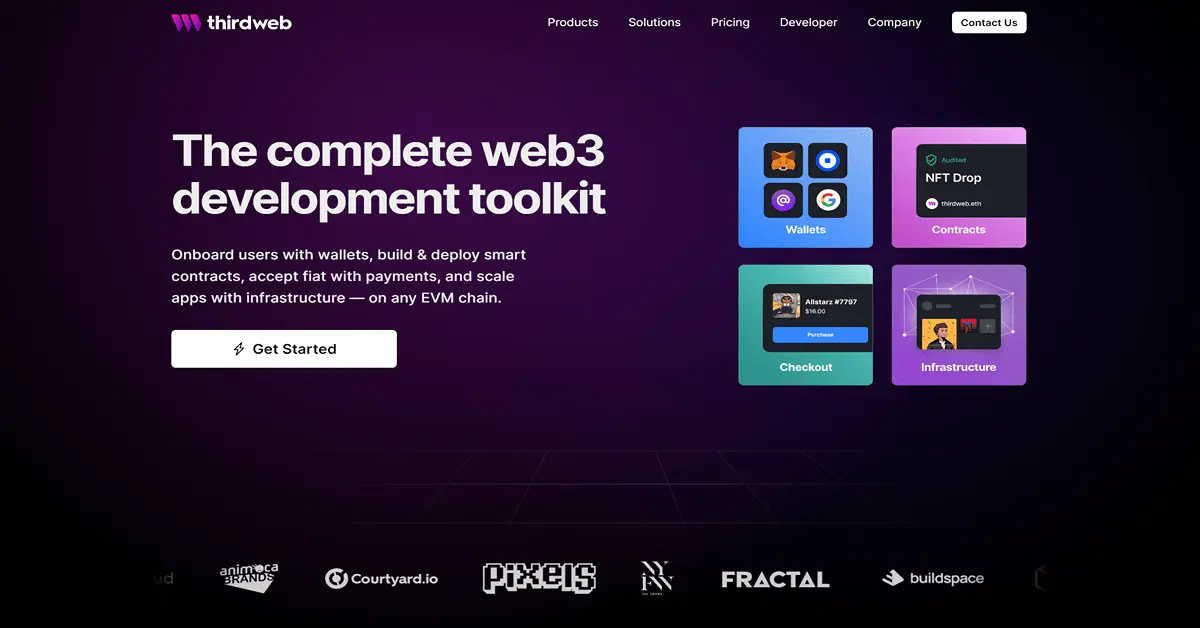 Web3 Crypto Template website template