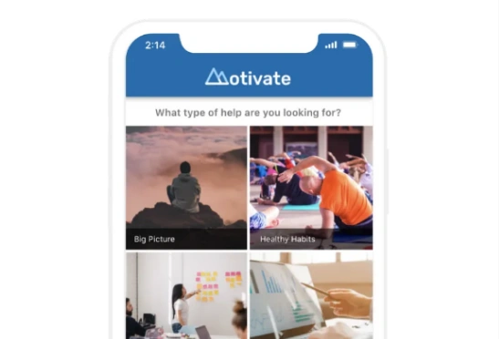 Coaching App website template