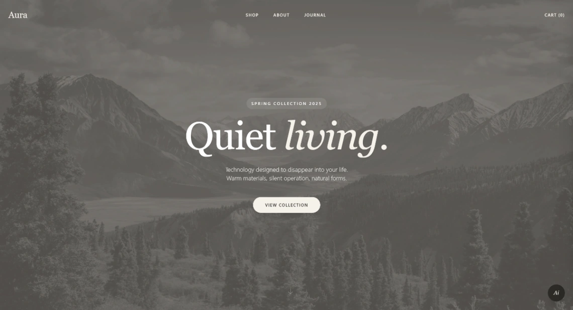 Online Shop website template