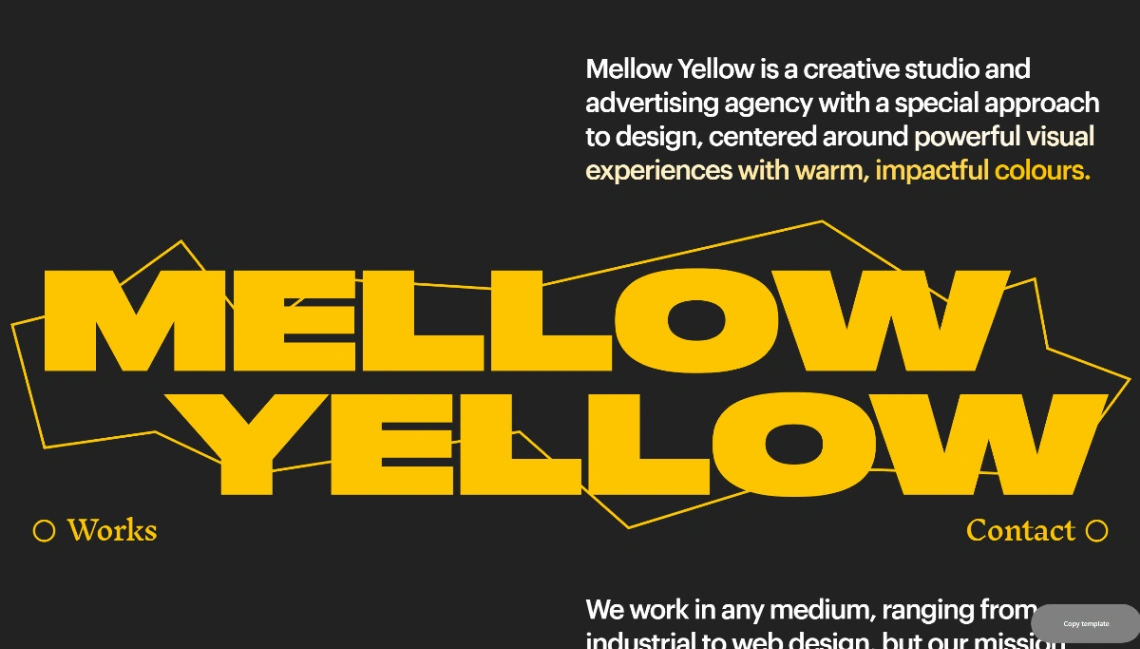 Design Studio website template