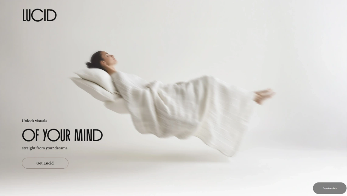 Landing Page website template