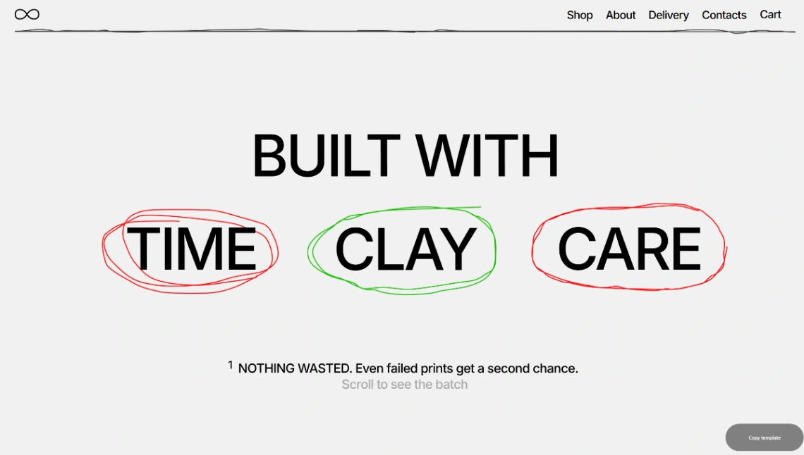Company Website website template