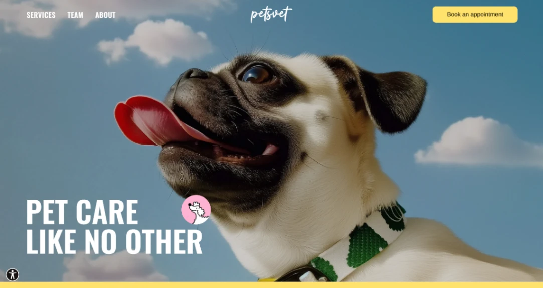 Vet Clinic website template