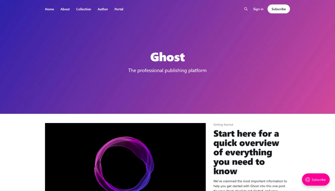 Education Newsletter website template