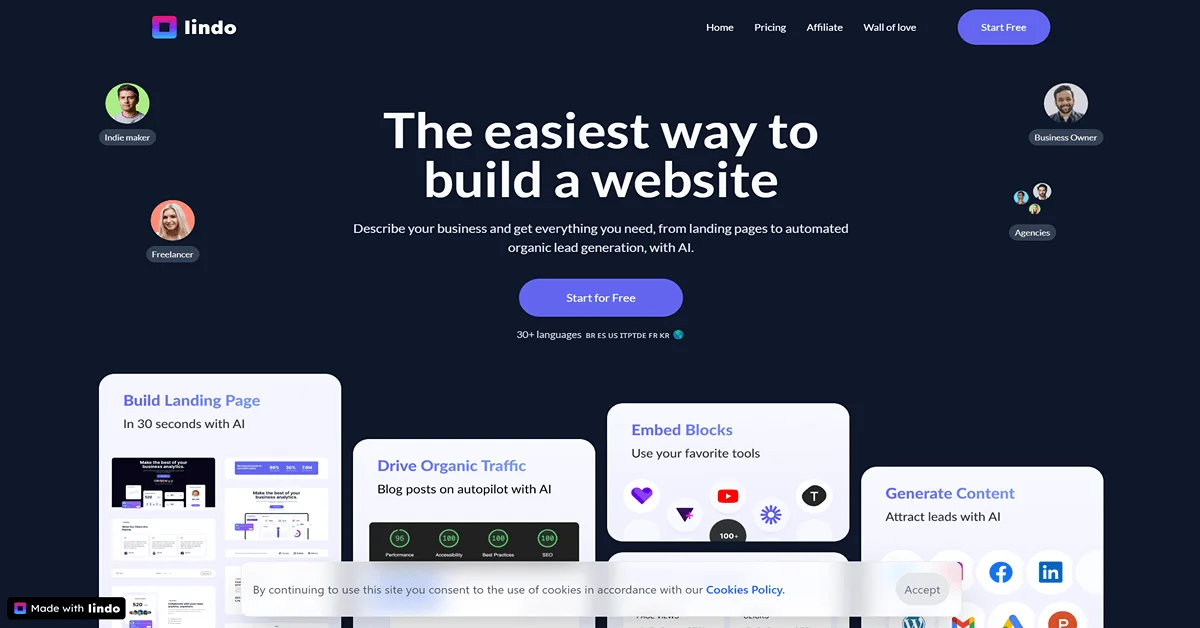Modern SEO Agency web application template