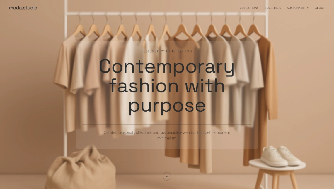 E-commerce Store website template