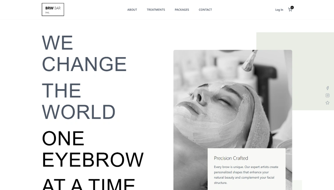 Salon Booking App website template