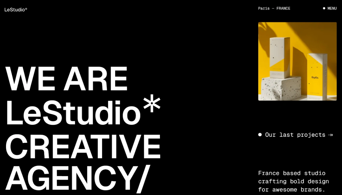 Portfolio & Agency website template