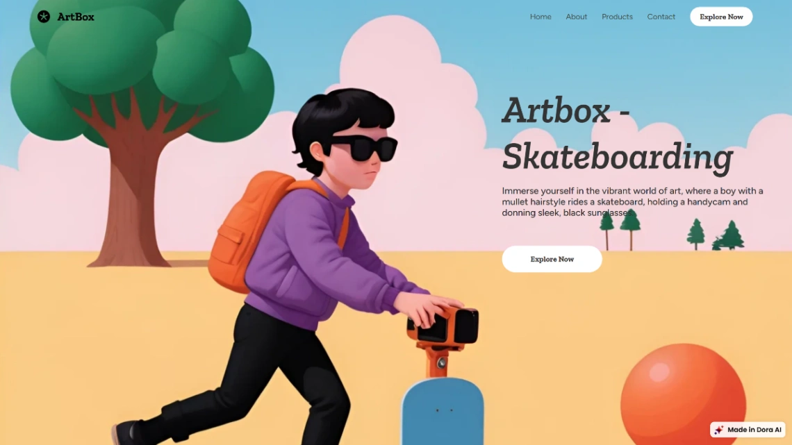 ArtBox Website website template