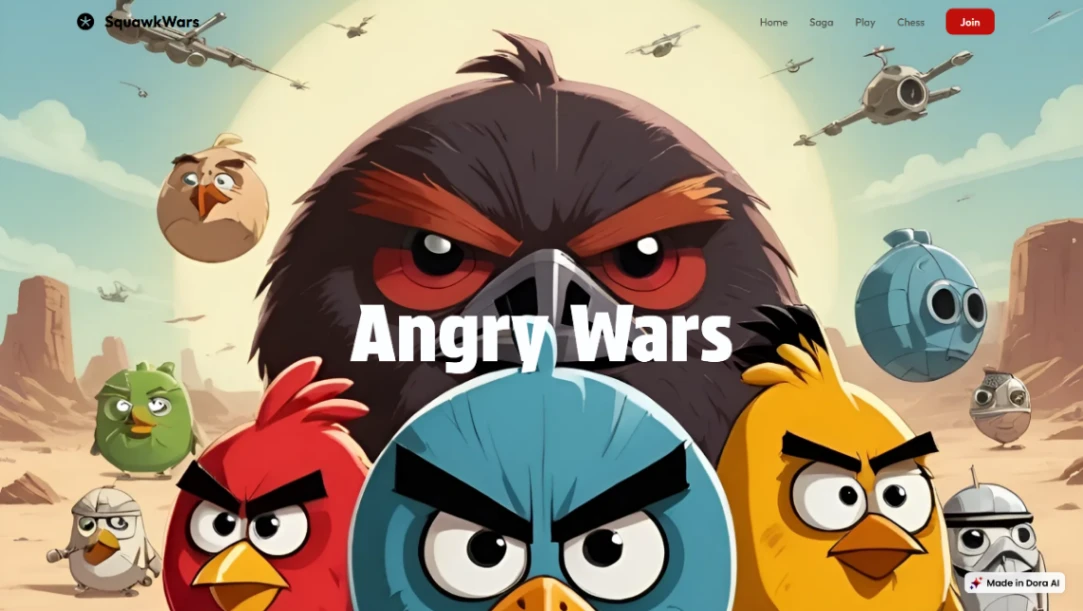 Game Website website template