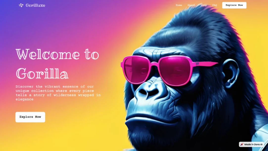 Brand Shop website template