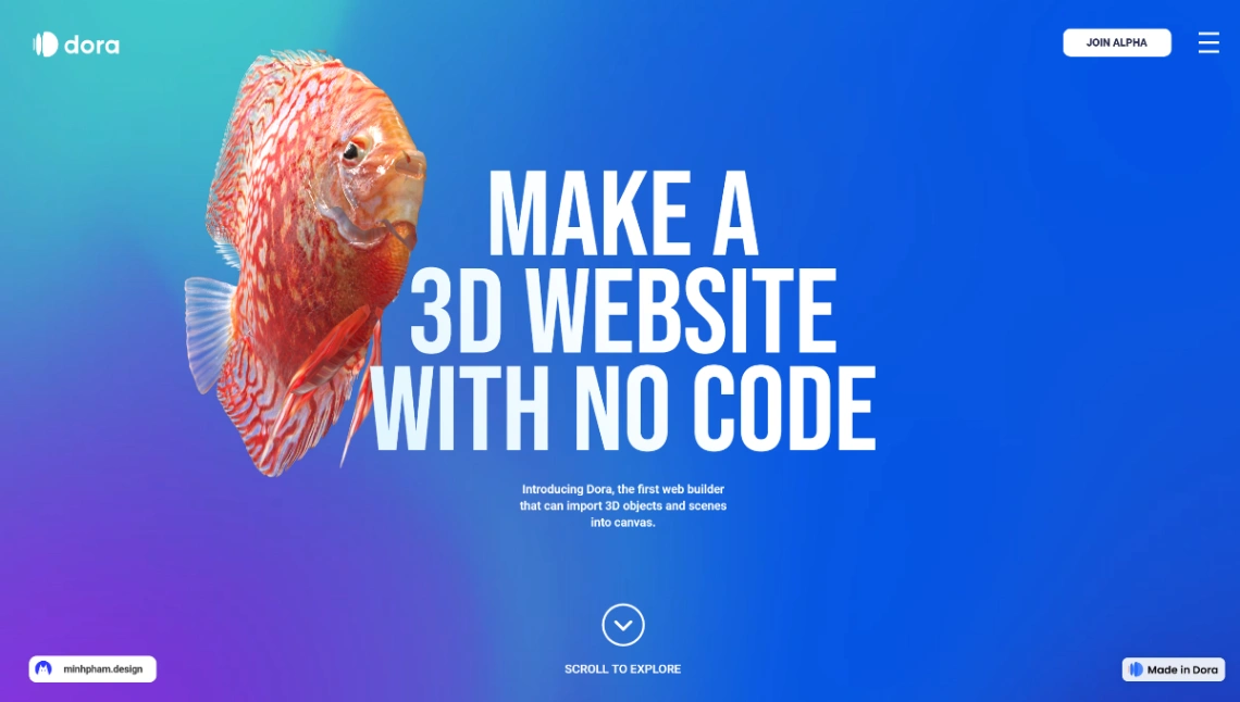 3D Creative Studio website template