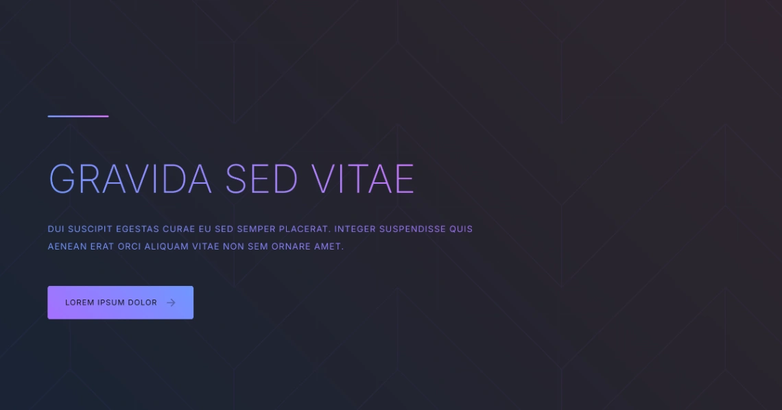 Portfolio website template