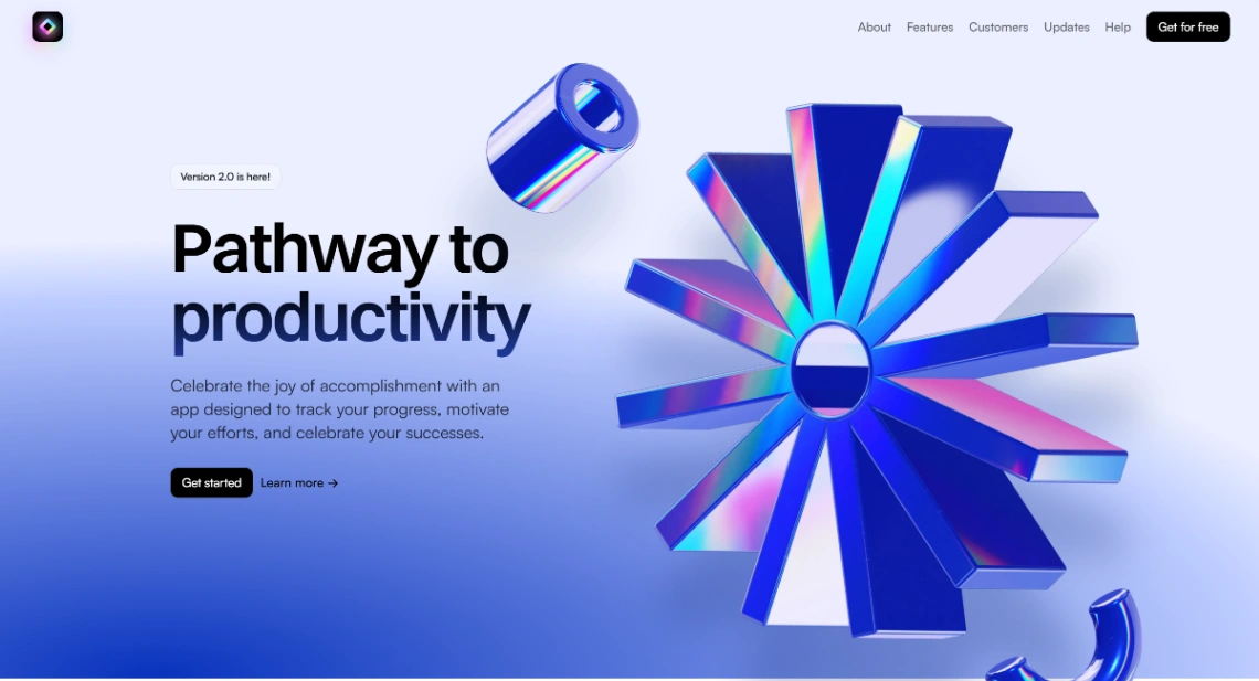 SaaS Website Kit web application template