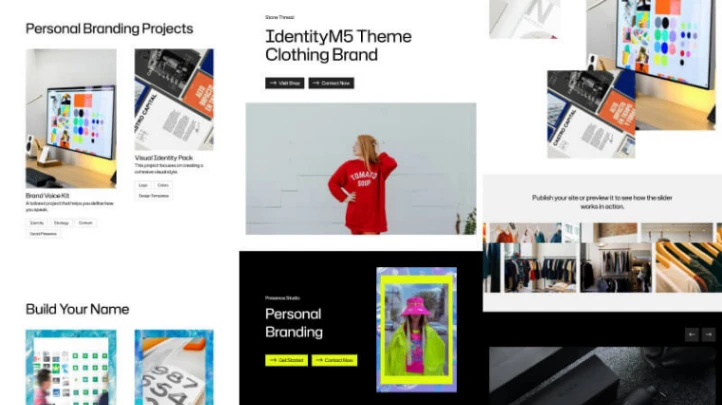 Creative Design website template