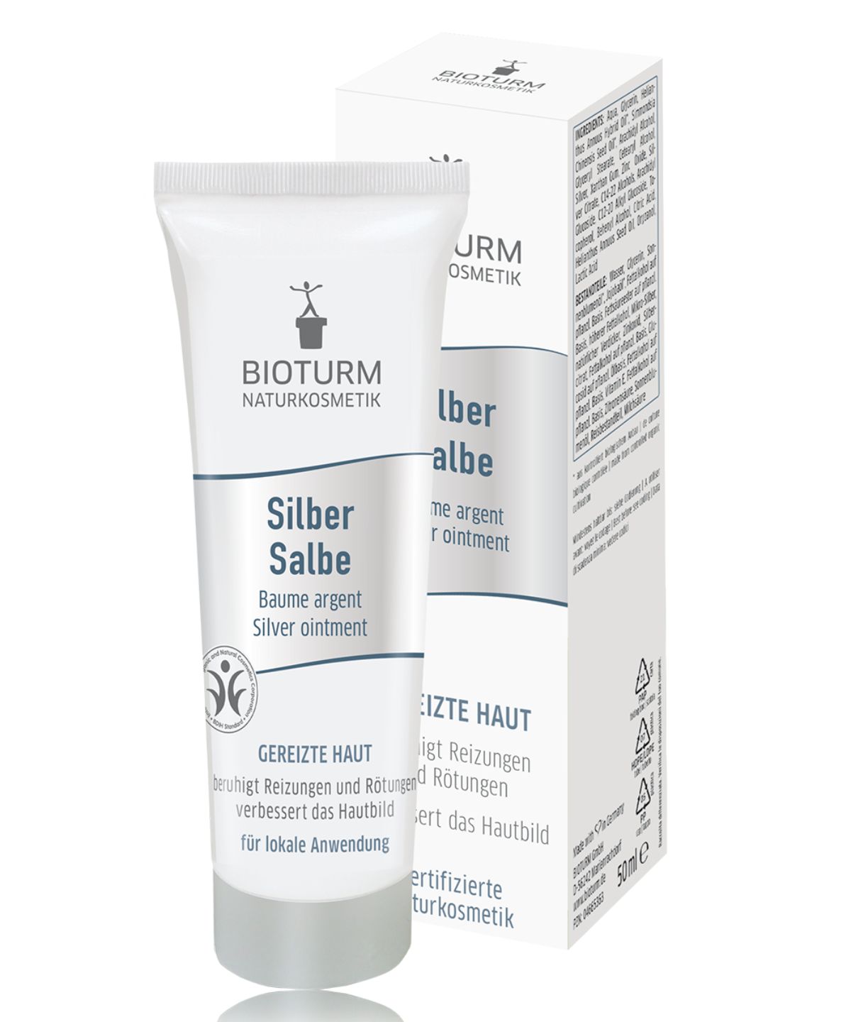 BIOTURM Silver ointment 50ml舒敏防護銀離子霜 50ml 1