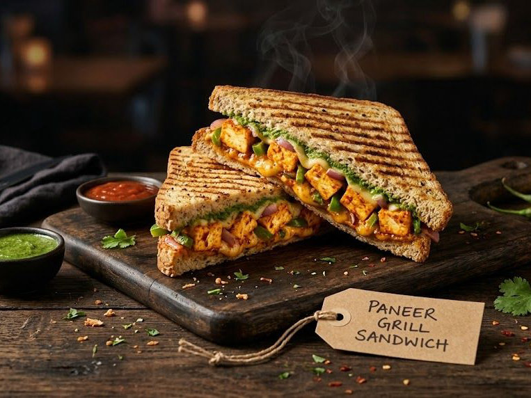 Paneer Grill Sandwich