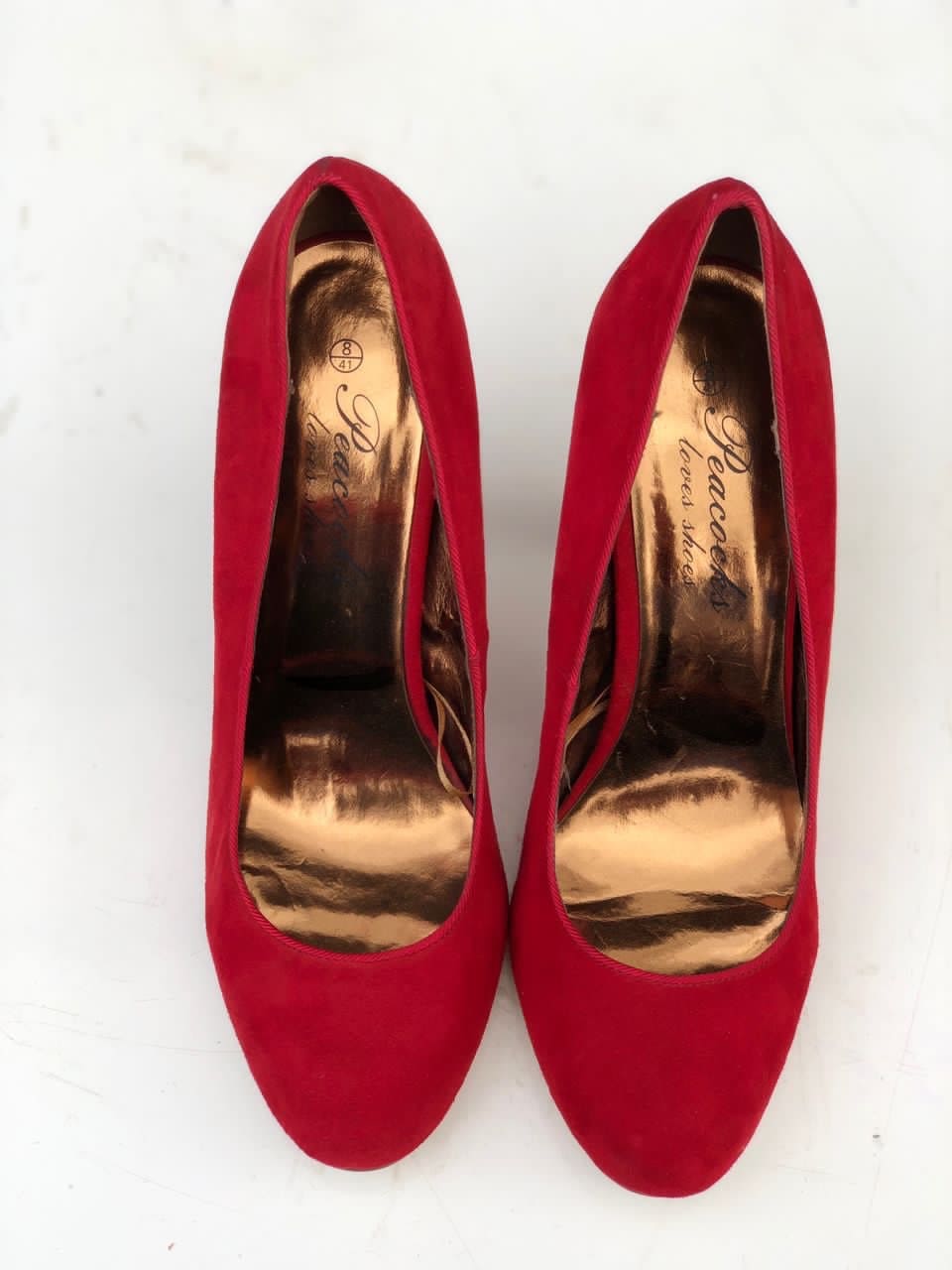 Image for Beautiful red heels for women by neasfashion