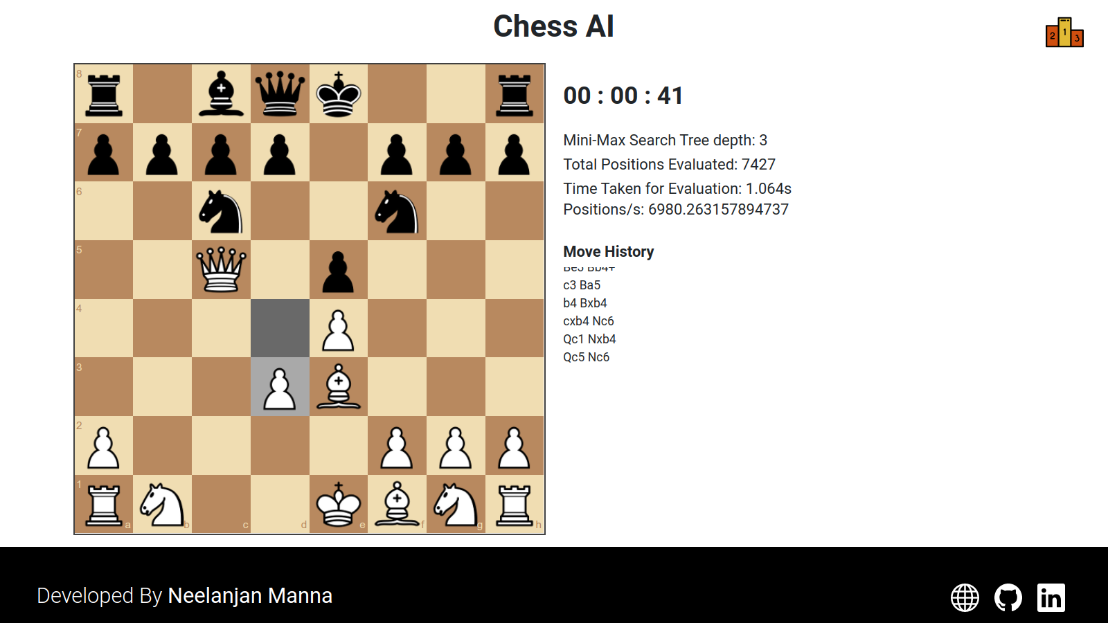 Chess AI