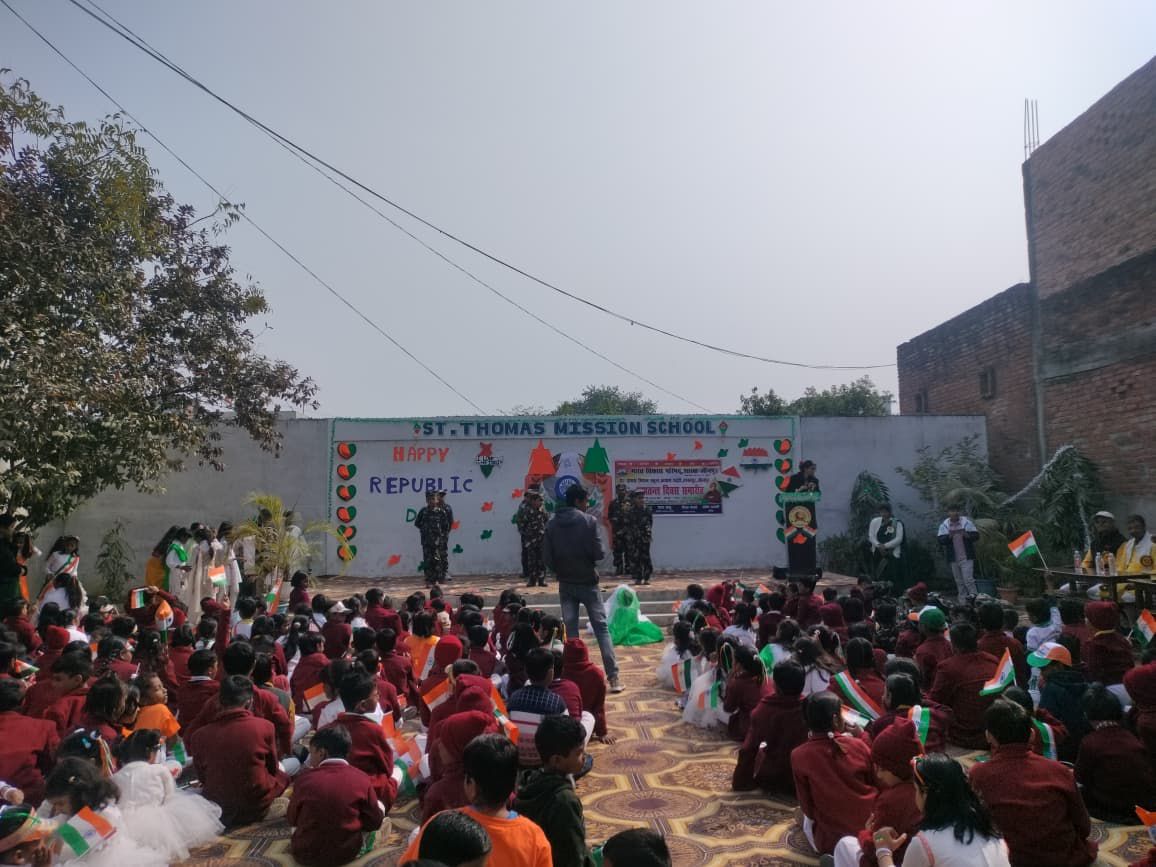 Republic Day celebration in school