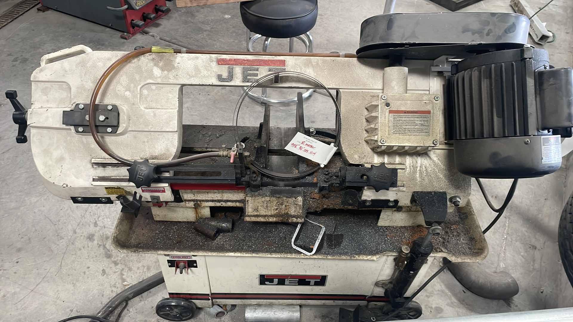 Photo 2 of JET EQUIPMENT & TOOLS HORIZONTAL 3/4HP BAND SAW