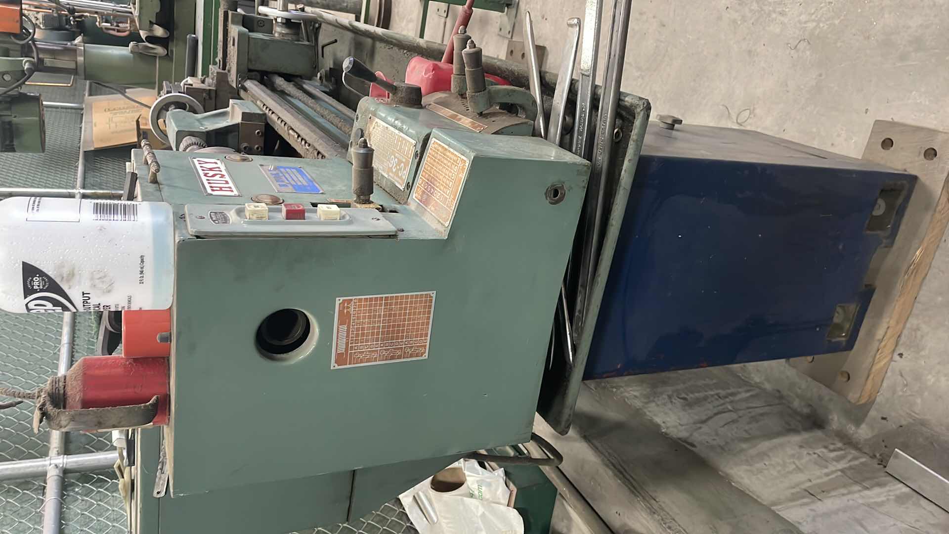 Photo 1 of HUSKY LATHE PC-36 MANUFACTURED 1978